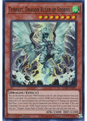 Tempest, Dragon Ruler of Storms