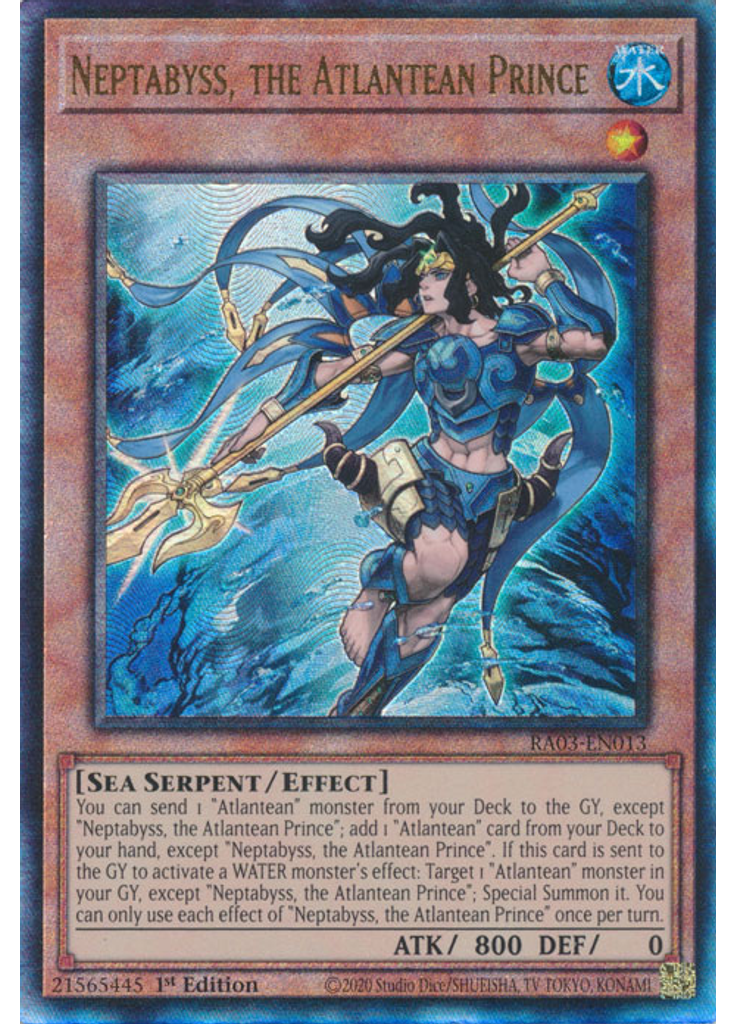 Neptabyss, the Atlantean Prince (Ultimate Rare 1st Edition)