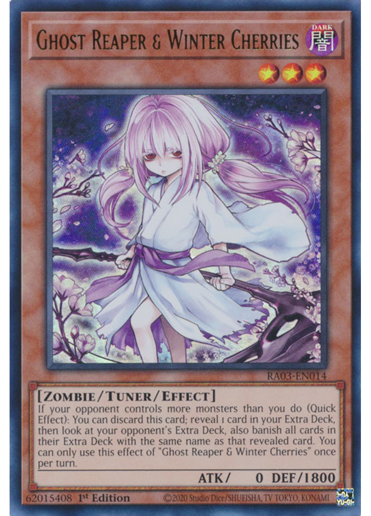 Ghost Reaper & Winter Cherries (Ultra Rare 1st Edition)