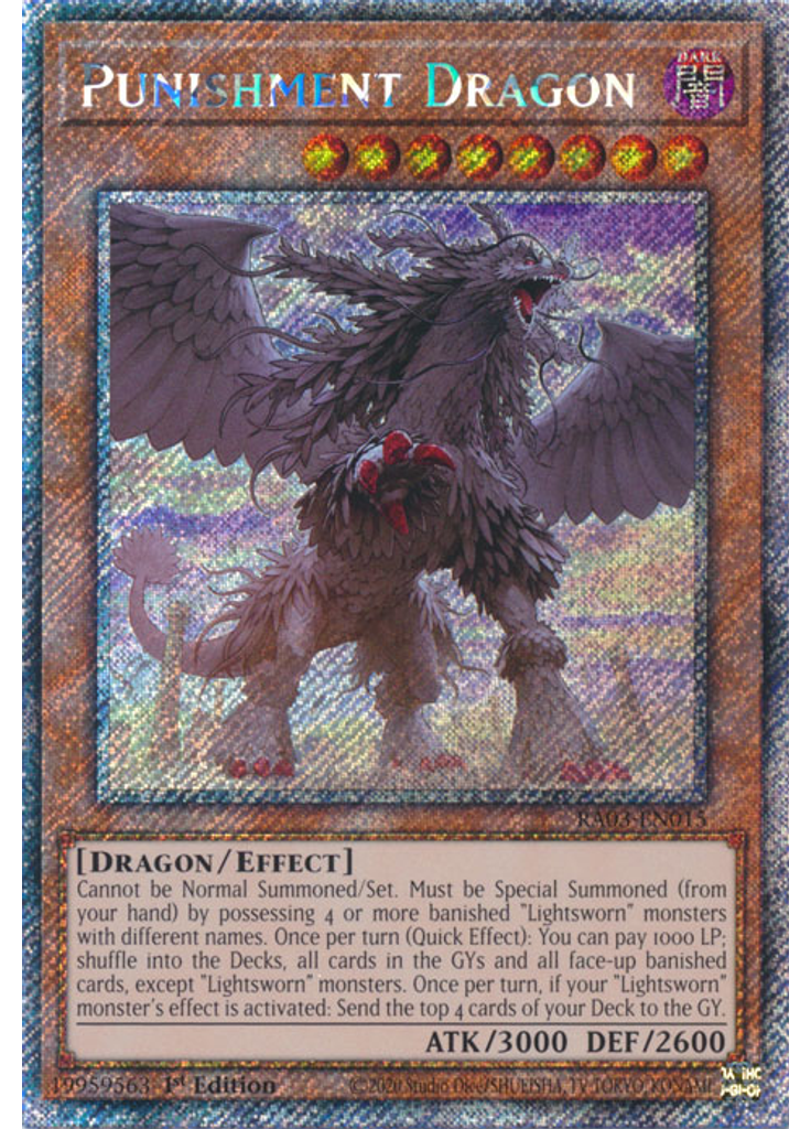 Punishment Dragon (Platinum Secret Rare 1st Edition)