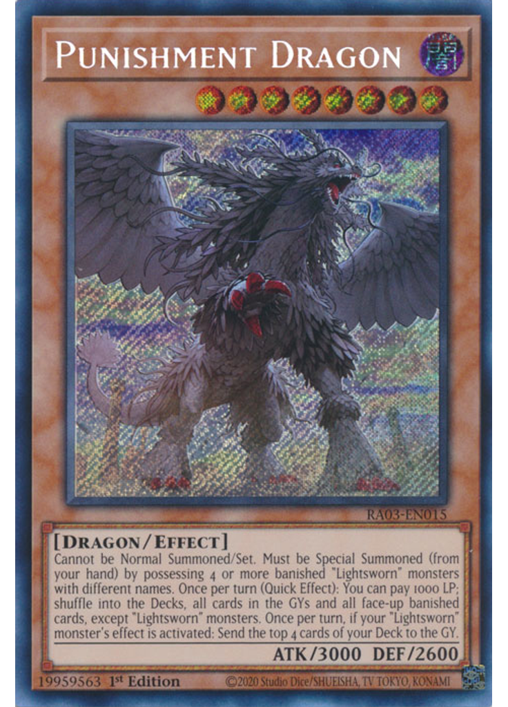 Punishment Dragon (Secret Rare 1st Edition)