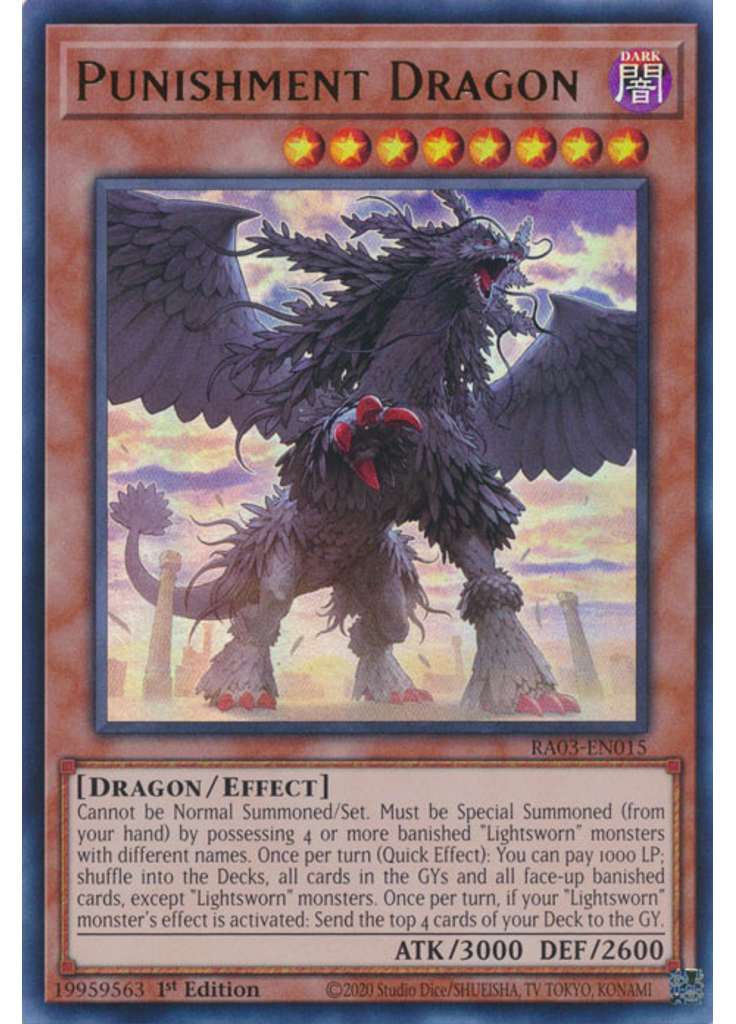 Punishment Dragon (Ultra Rare 1st Edition)
