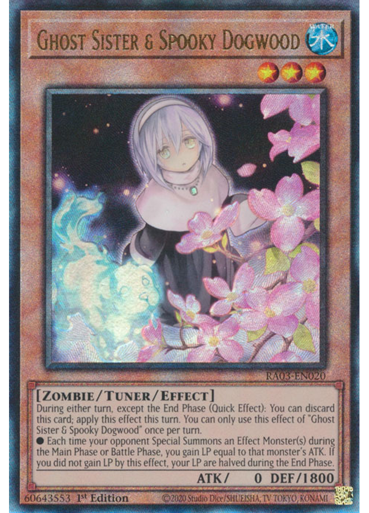 Ghost Sister & Spooky Dogwood (Ultimate Rare 1st Edition)