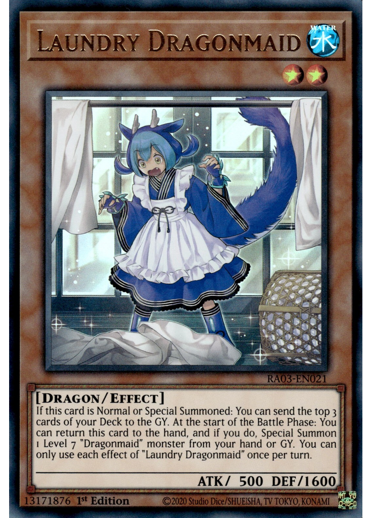 Laundry Dragonmaid (Ultra Rare 1st Edition)