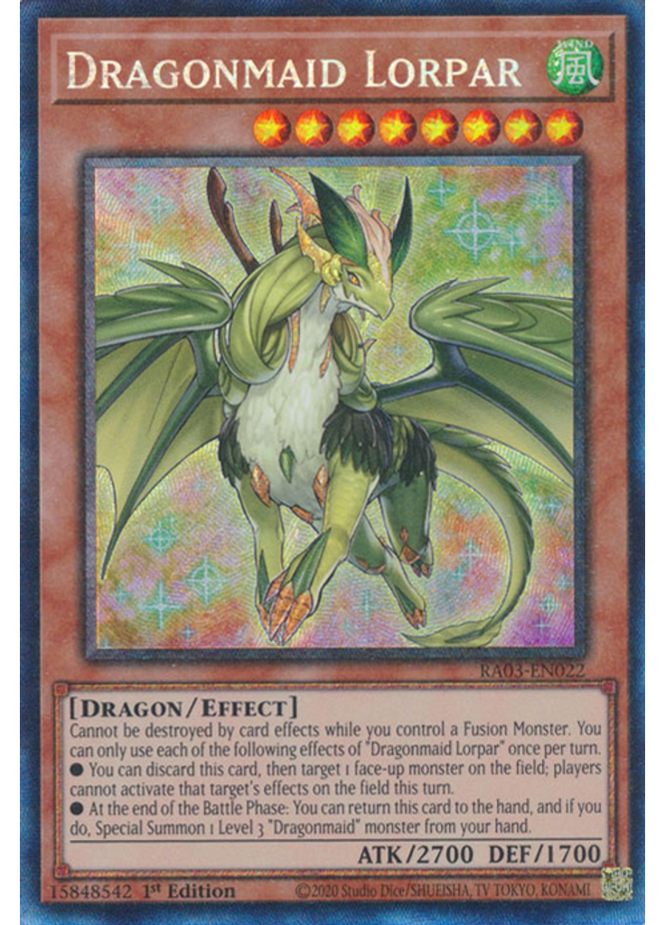 Dragonmaid Lorpar (Collectors Rare 1st Edition)