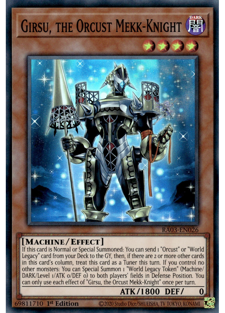 Girsu, the Orcust Mekk-Knight