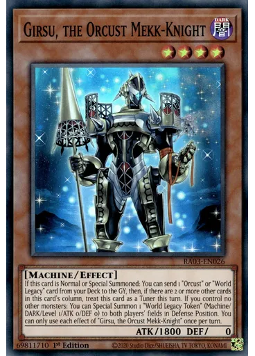 Girsu, the Orcust Mekk-Knight