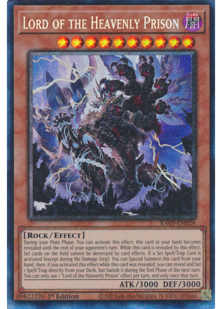 Lord of the Heavenly Prison (Collectors Rare 1st Edition)