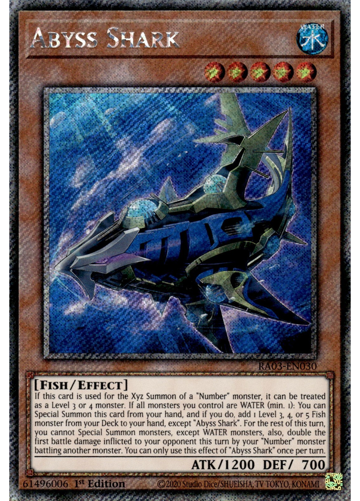 Abyss Shark (Platinum Secret Rare 1st Edition)