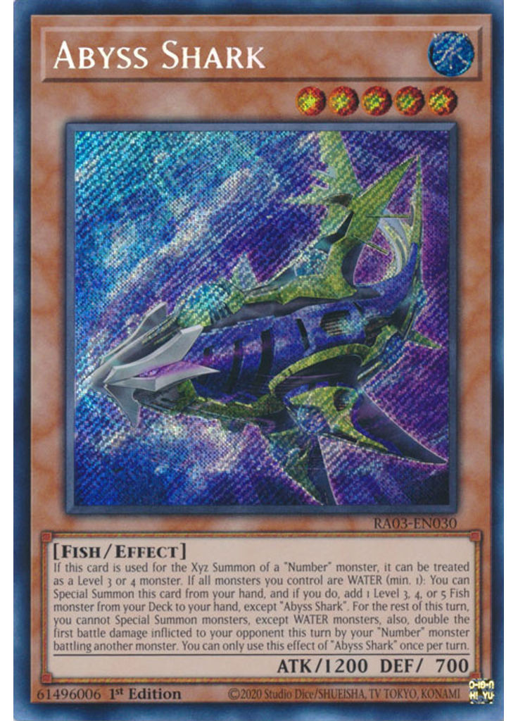 Abyss Shark (Secret Rare 1st Edition)