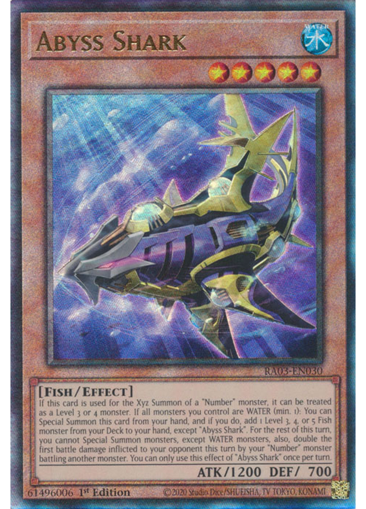 Abyss Shark (Ultimate Rare 1st Edition)