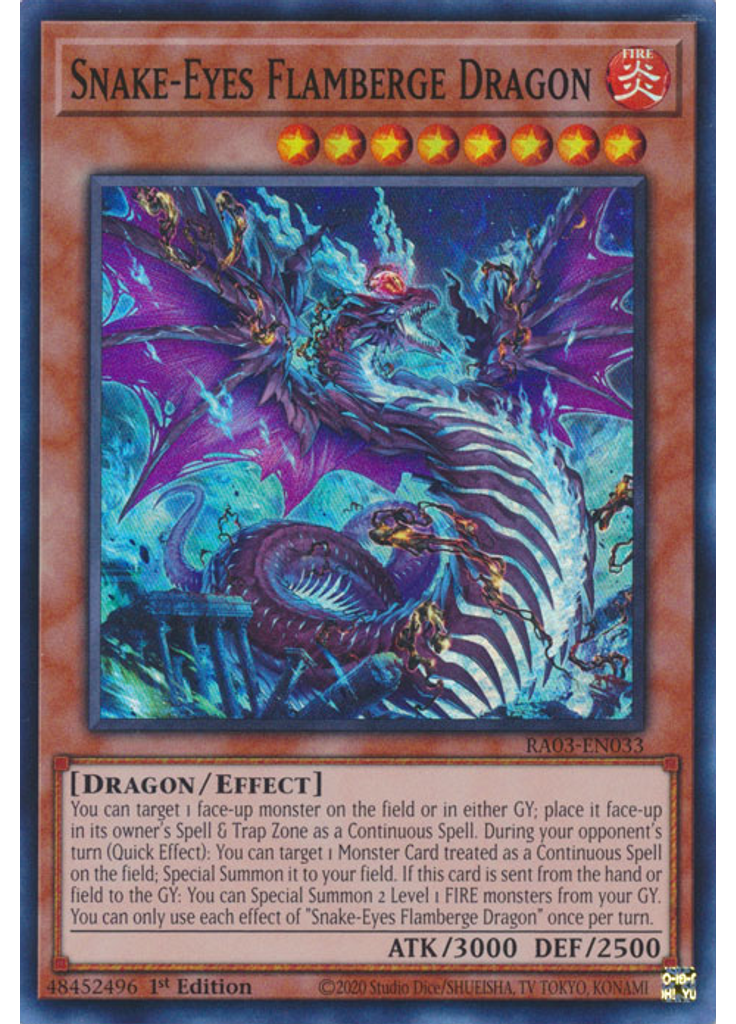 Snake-Eyes Flamberge Dragon