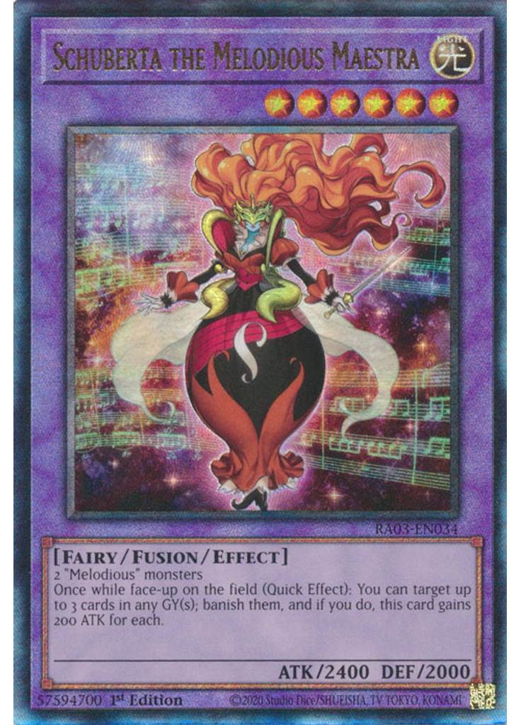 Schuberta the Melodious Maestra (Ultimate Rare 1st Edition)