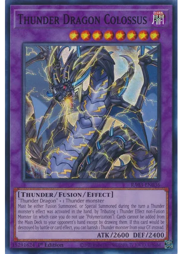 Thunder Dragon Colossus — Quarter Century Bonanza