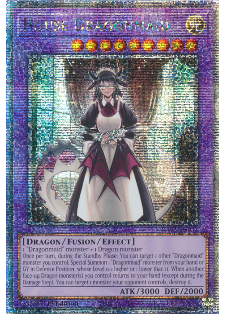 House Dragonmaid (Quarter Century Secret Rare 1st Edition)