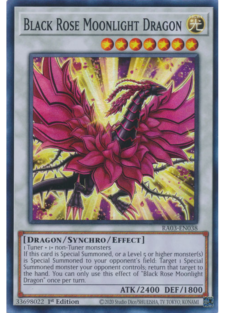Black Rose Moonlight Dragon