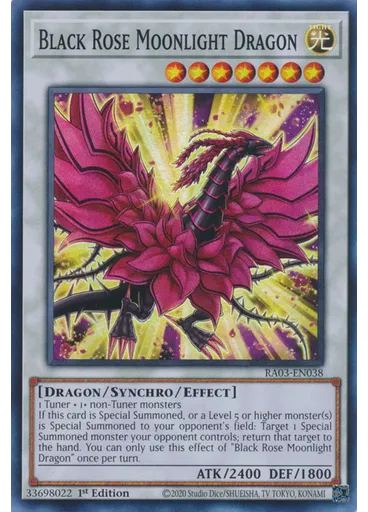 Black Rose Moonlight Dragon