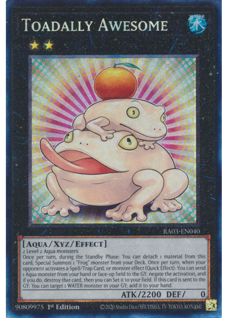 Toadally Awesome (Collectors Rare 1st Edition)