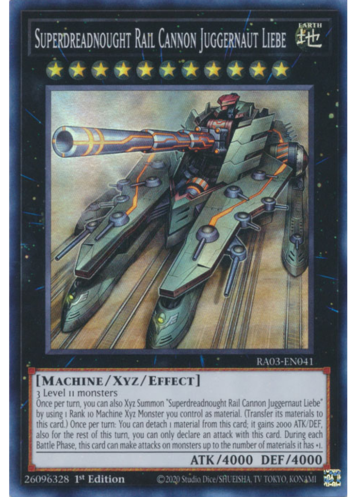 Superdreadnought Rail Cannon Juggernaut Liebe