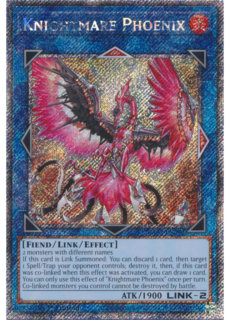 Knightmare Phoenix (Platinum Secret Rare 1st Edition)