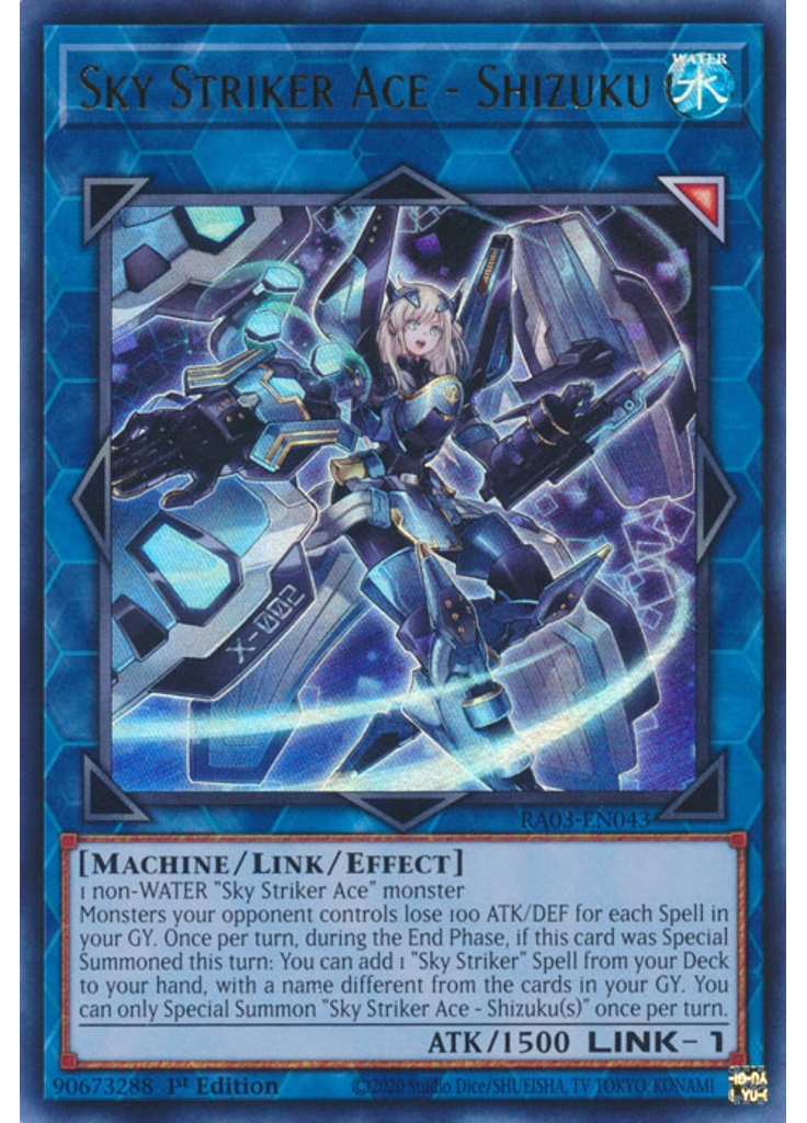 Sky Striker Ace - Shizuku (Ultra Rare 1st Edition)
