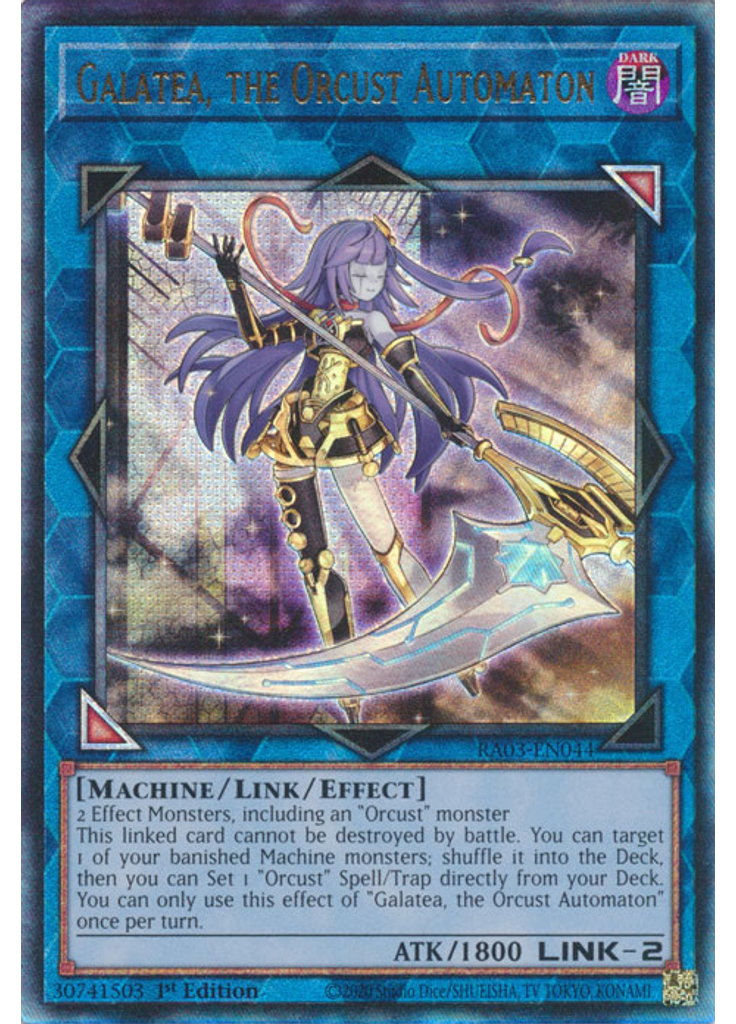 Galatea, the Orcust Automaton (Ultimate Rare 1st Edition)