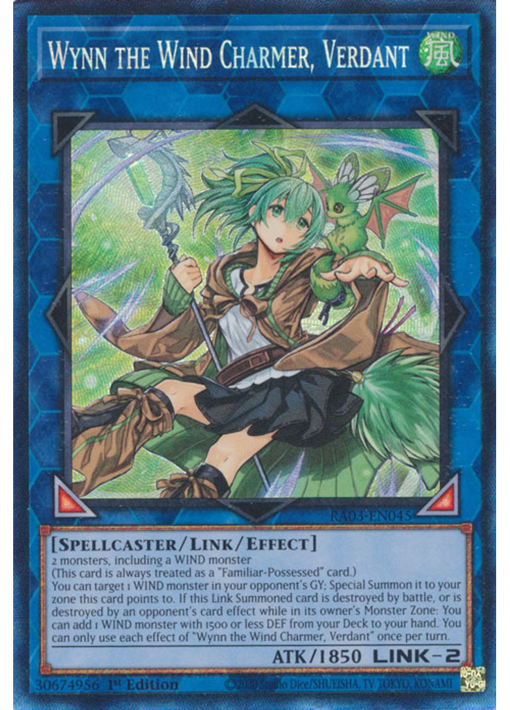 Wynn the Wind Charmer, Verdant (Collectors Rare 1st Edition)
