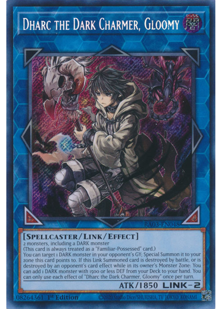 Dharc the Dark Charmer, Gloomy (Secret Rare 1st Edition)