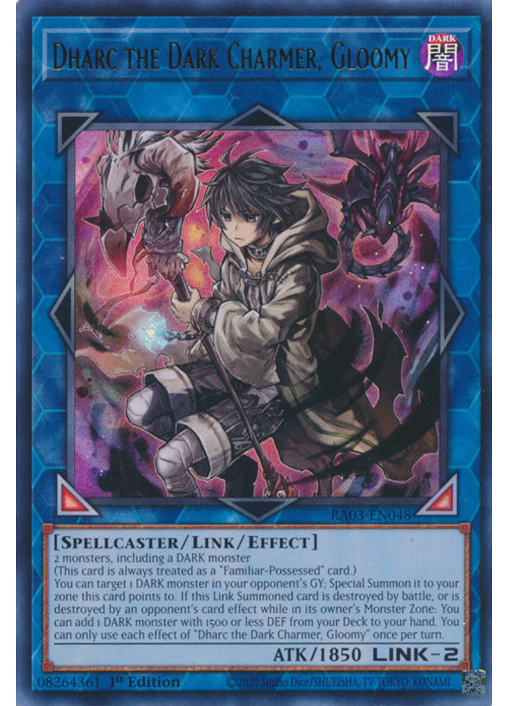 Dharc the Dark Charmer, Gloomy (Ultra Rare 1st Edition)