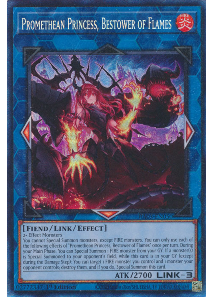 Promethean Princess, Bestower of Flames (Collectors Rare 1st Edition)