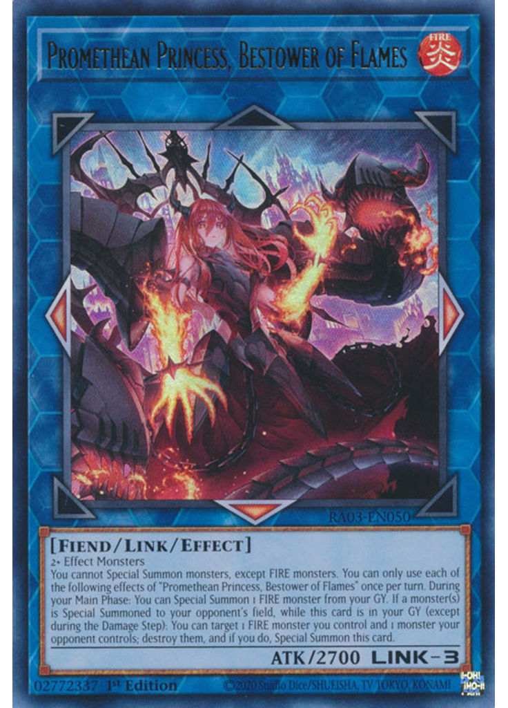 Promethean Princess, Bestower of Flames (Ultra Rare 1st Edition)