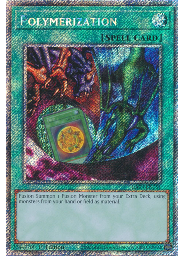 Polymerization (Platinum Secret Rare 1st Edition)
