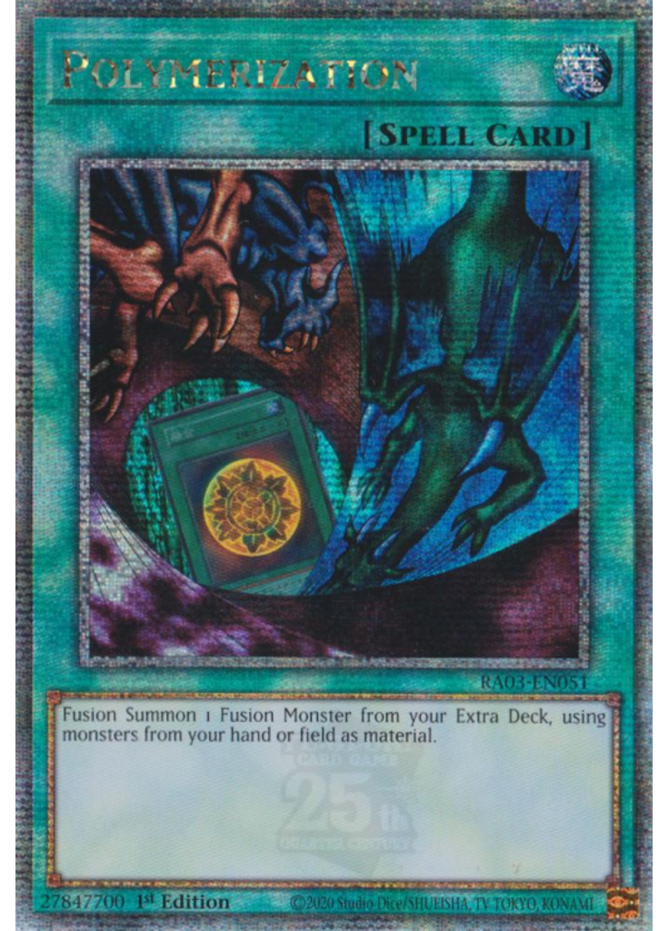 Polymerization (Quarter Century Secret Rare 1st Edition)