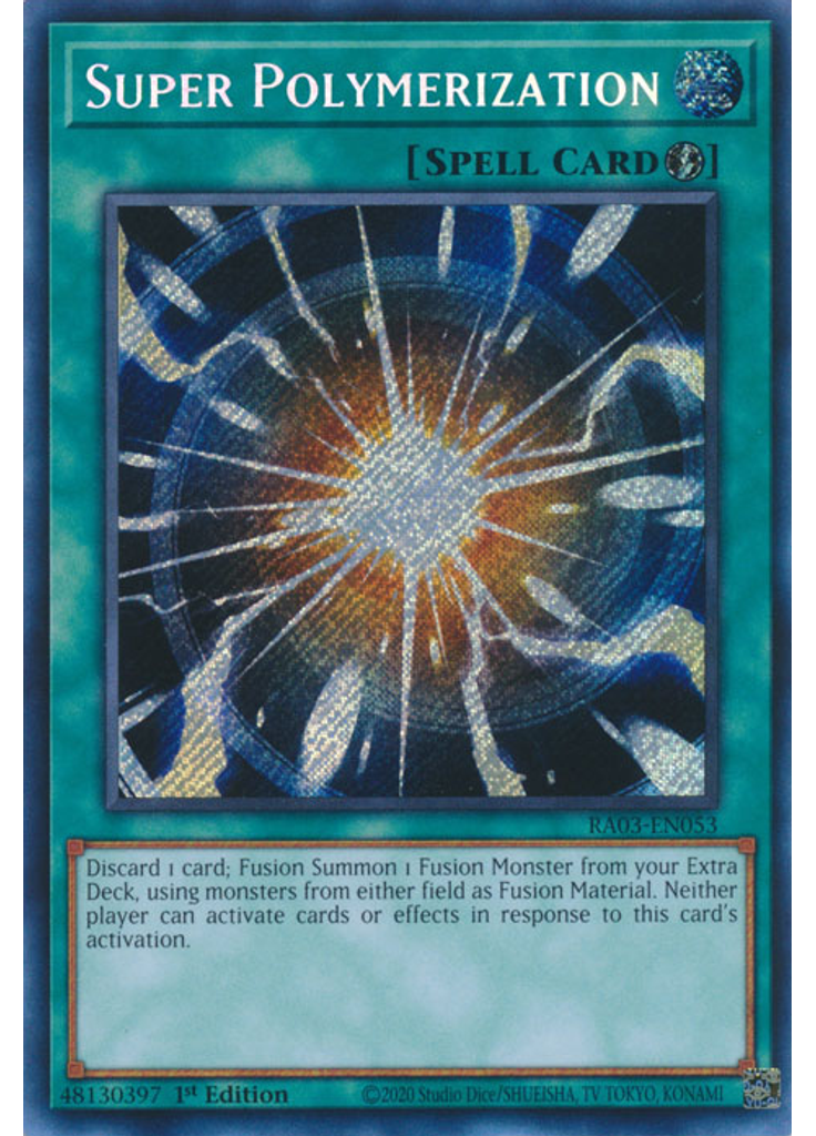 Super Polymerization (Secret Rare 1st Edition)