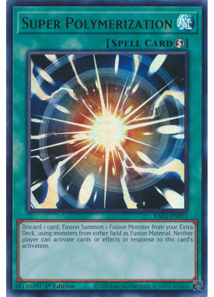 Super Polymerization (Ultra Rare 1st Edition)