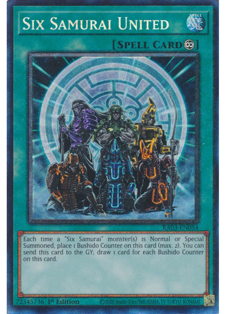 Six Samurai United (Collectors Rare 1st Edition)