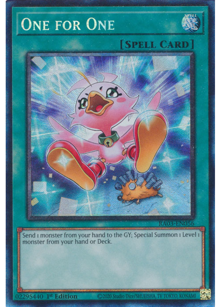 One for One (Collectors Rare 1st Edition Alternate Art)