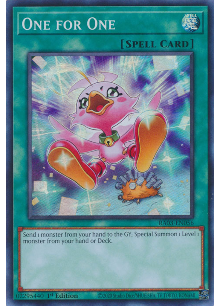 One for One (Super Rare 1st Edition Alternate Art)