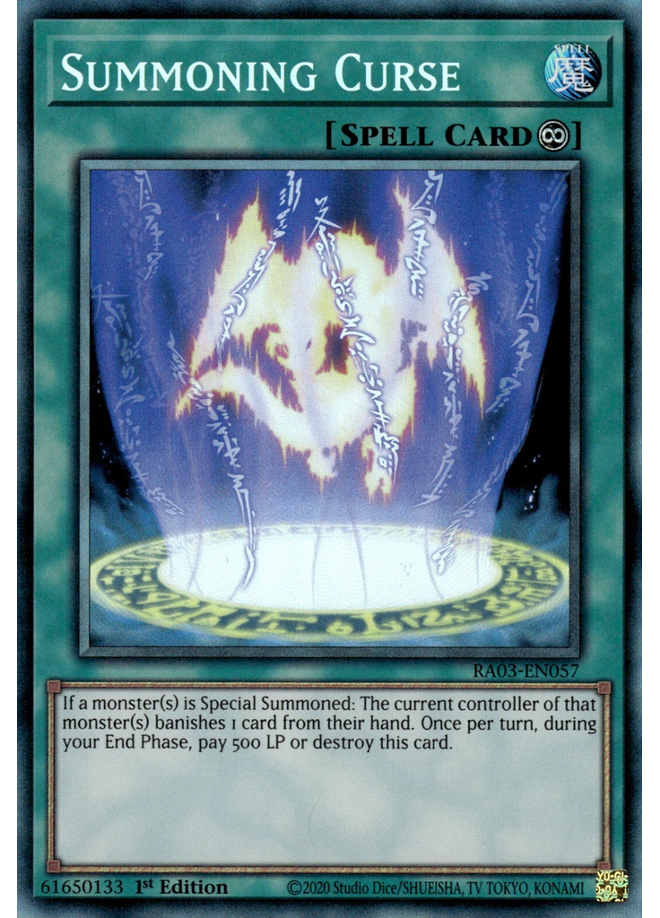 Summoning Curse (Collectors Rare 1st Edition)