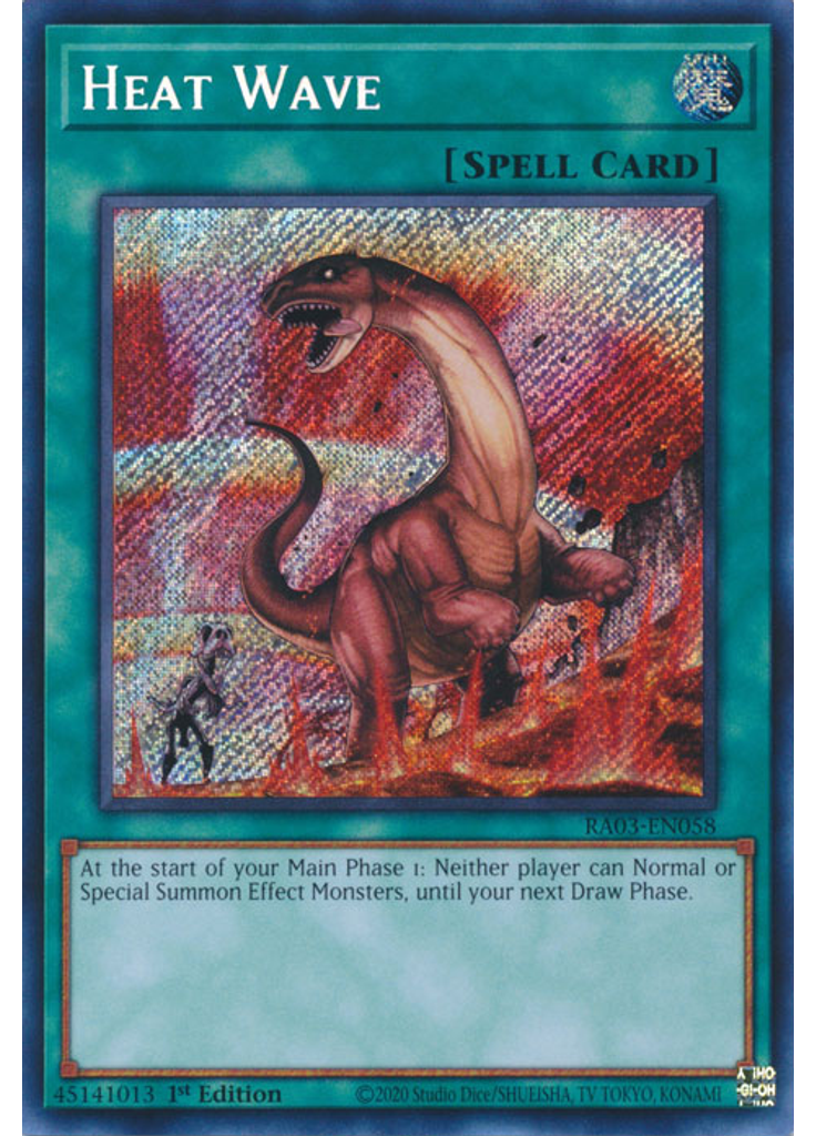 Heat Wave (Secret Rare 1st Edition)