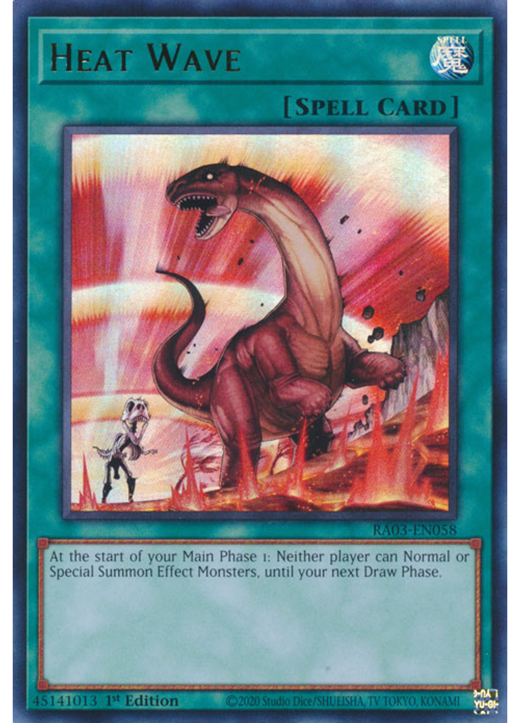 Heat Wave (Ultra Rare 1st Edition)