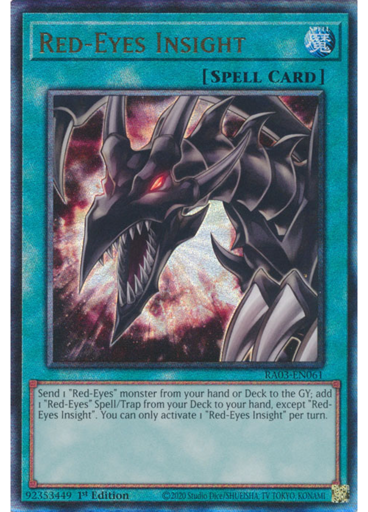 Red-Eyes Insight (Ultimate Rare 1st Edition)