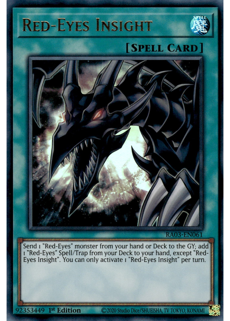 Red-Eyes Insight (Ultra Rare 1st Edition)