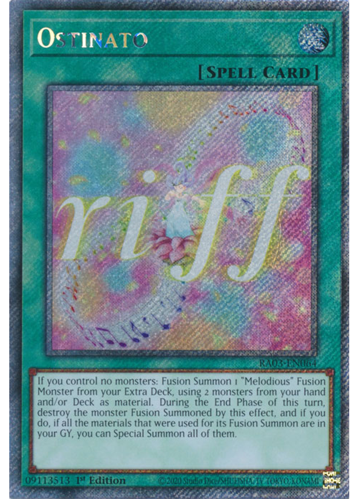 Ostinato (Platinum Secret Rare 1st Edition)
