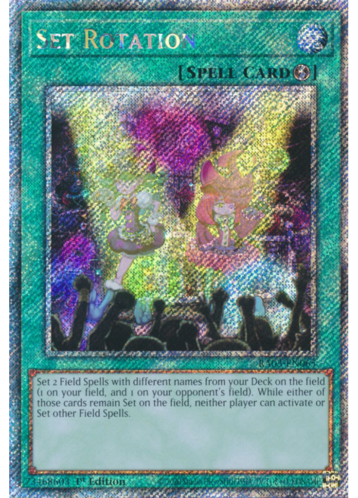 Set Rotation (Platinum Secret Rare 1st Edition)
