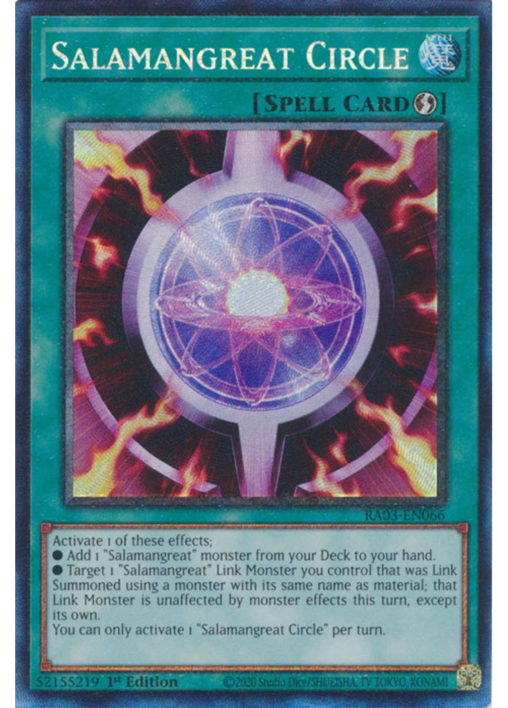 Salamangreat Circle (Collectors Rare 1st Edition)