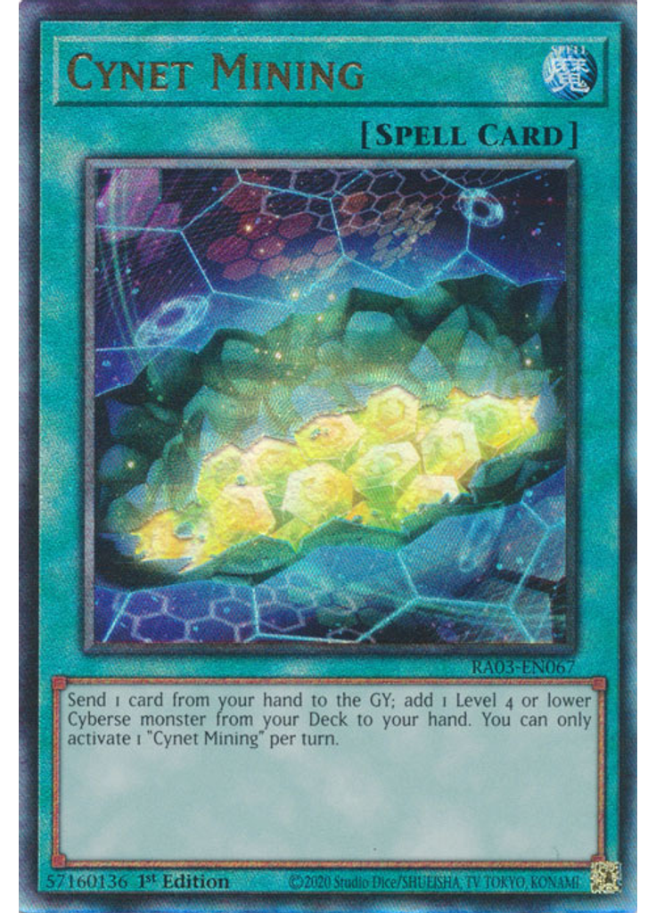 Cynet Mining (Ultimate Rare 1st Edition)