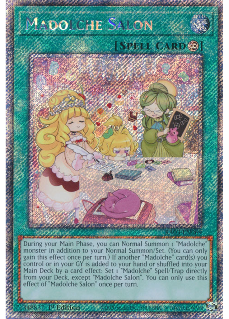 Madolche Salon (Platinum Secret Rare 1st Edition)