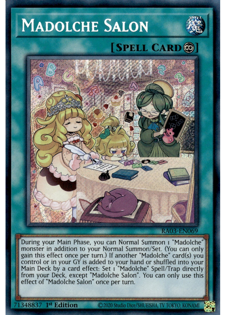 Madolche Salon (Secret Rare 1st Edition)