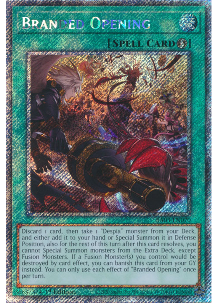 Branded Opening (Platinum Secret Rare 1st Edition)